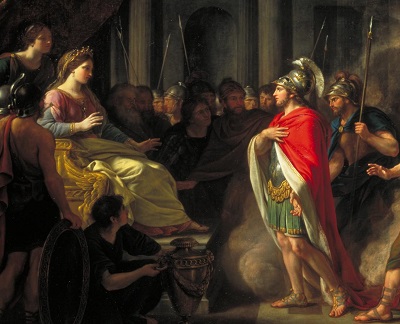 decorative Dido and Aeneas