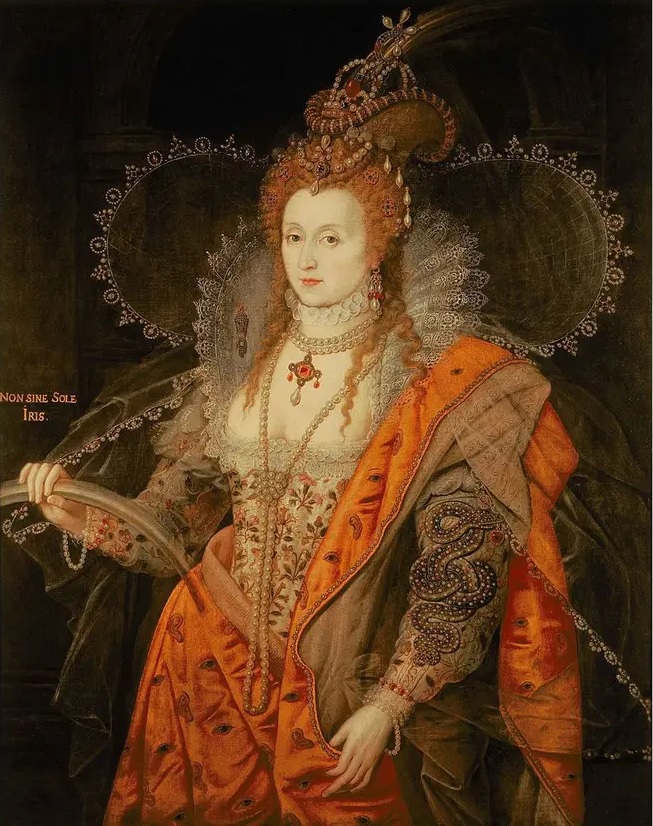 decorative Rainbow Portrait of Elizabeth I