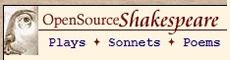 Shakespeare concordance logo